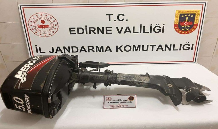 Tekne motoru çalan şüpheliler tutuklandı