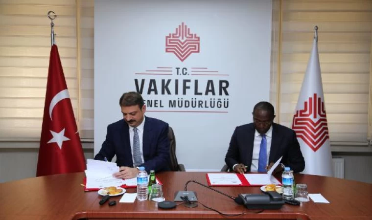 Türkiye ve Senegal arasında vakıflar alanında mutabakat zaptı imzalandı