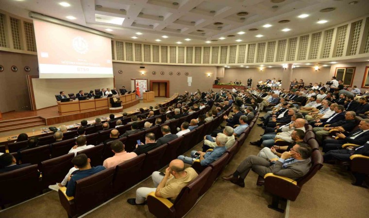 Türkiyenin ilk gökmen adayları BTSO meclis toplantısına konuk oldu