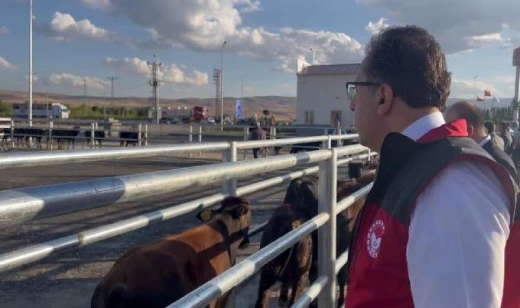 Türkiye’nin ilk Veteriner Yol Kontrol Denetim İstasyonu Erzurum’da açıldı