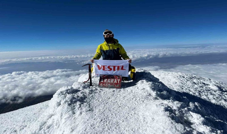 Vestel çalışanının ilk solo tırmanışı Ağrı Dağına