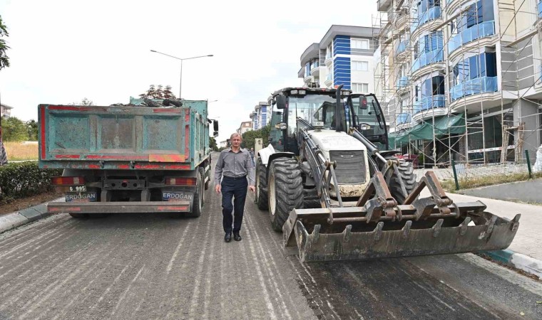 Yol çalışmaları tam gaz sürüyor