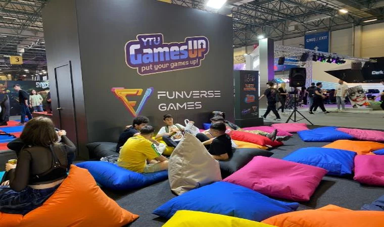 YTÜ GamesUP, GameX Fuarı’nda yerini aldı