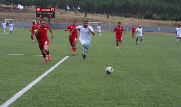 Ziraat Türkiye Kupası: Anadolu Üniversitesi Spor: 1 - Sincan Belediyespor: 2