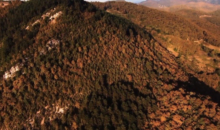 Zonguldakta eşsiz sonbahar manzarası