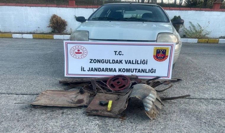 Zonguldakta iş yerinden hırsızlık şüphelisi yakalandı