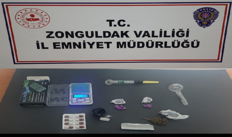 Zonguldakta uyuşturucu operasyonu: 1 tutuklu