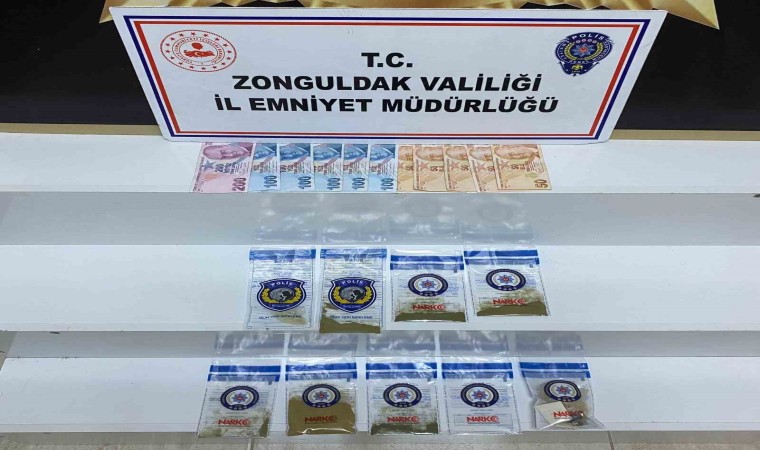 Zonguldakta uyuşturucu operasyonunda 1 tutuklama