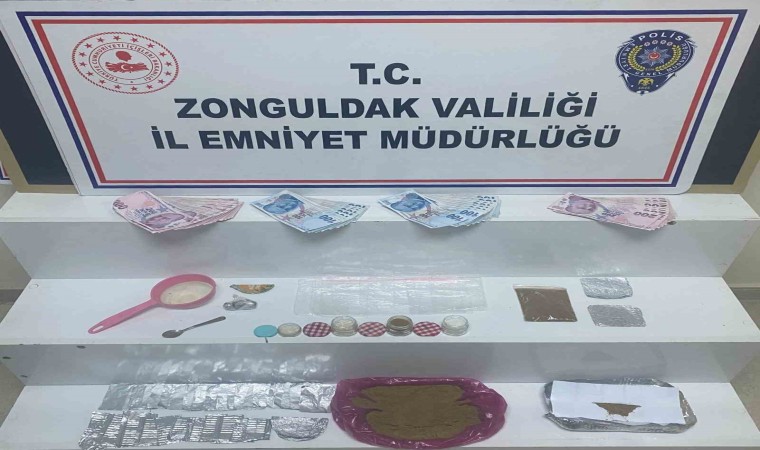 Zonguldakta uyuşturucu operasyonunda 1 tutuklu