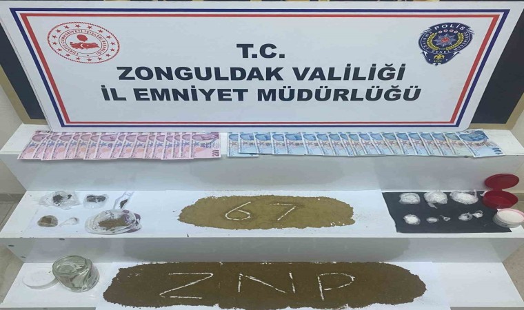 Zonguldakta uyuşturucu operasyonunda 2 tutuklama