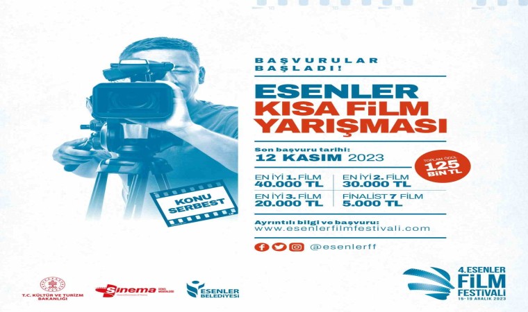 4. Esenler Kısa Film Yarışmasına başvurular başladı