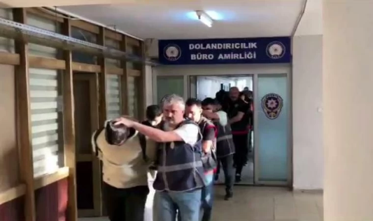 9 ilde uzlaştırma yalanı ile dolandırıcılık şebekesine operasyonda 9 tutuklama