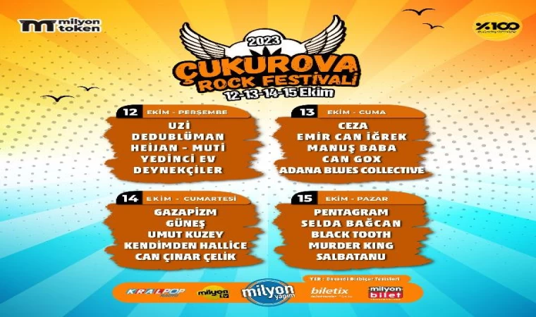 Adana Valiliği, Çukurova Rock Festivali’ne izin vermedi