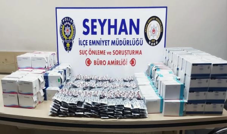 Adana’da reçeteye tabi 20 bin 636 uyuşturucu içerikli hap ele geçirildi