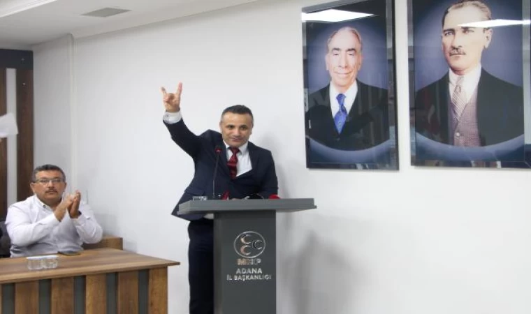 Adana’da Zafer Partisi’nden istifa eden il başkanı ve 86 kişi, MHP’ye katıldı