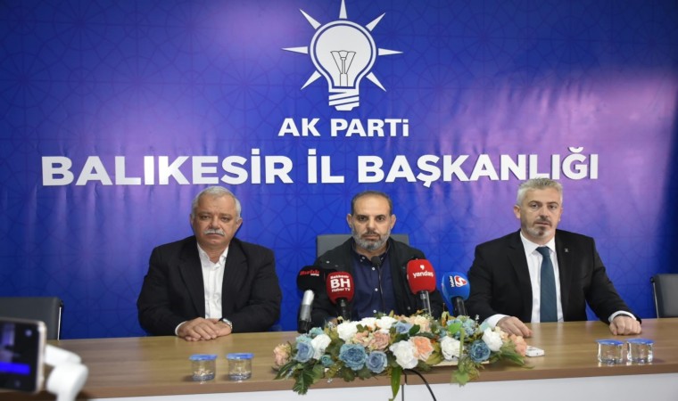 AK Parti Balıkesir İl Başkanlığından İsraile tepki