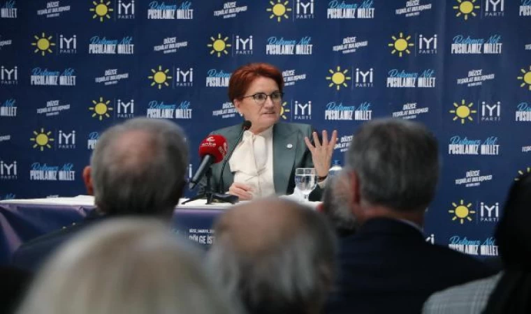 Akşener: Netanyahu’nun yaptığı her türlü mezalimi, terörü lanetliyorum