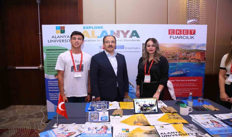 Alanya Üniversitesi, Türk Üniversiteleri Eğitim Fuarına katıldı