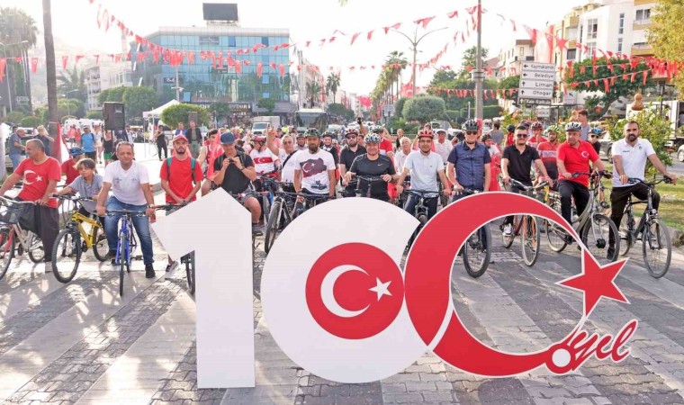 Alanyada 100. Yıl Bisiklet Turu