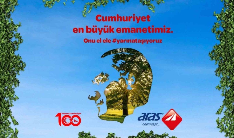 Aras Kargo Cumhuriyetin 100üncü yılını kutluyor