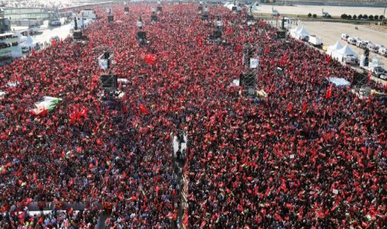 Atatürk Havalimanı’nda Büyük Filistin Mitingi gerçekleşiyor / ek fotoğraflar