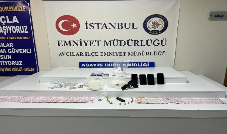 Avcılar’da otel odasındaki uyuşturucu satıcılarına operasyon