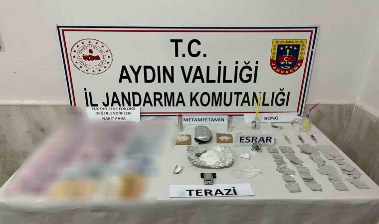 Aydın jandarması uyuşturucuya geçit vermiyor