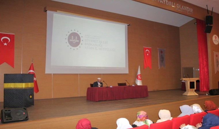 Aydında Umre Eğitim Semineri düzenlendi