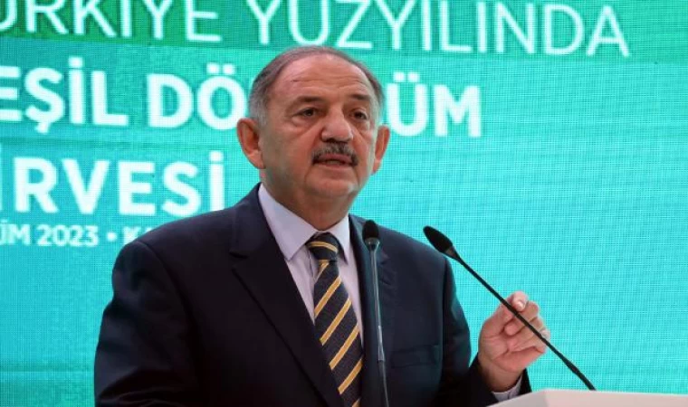 Bakan Özhaseki: 45,5 milyon ton atık ekonomiye kazandırıldı