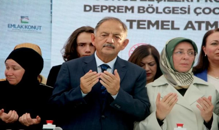 Bakan Özhaseki: Yerinde dönüşüme en fazla müracaat Hatay’dan