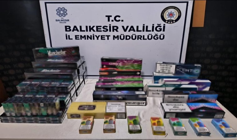 Balıkesirde uyuşturucu ve kaçakçılık operasyonları: 45 gözaltı