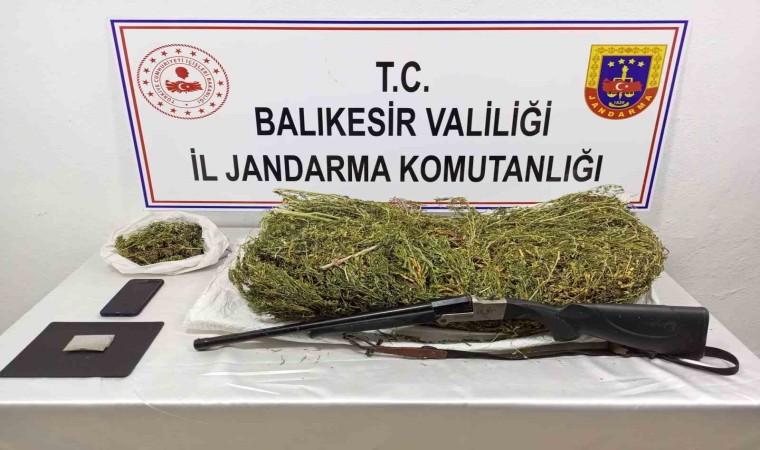 Bandırmada uyuşturucu operasyonunda 1 kişi yakalandı