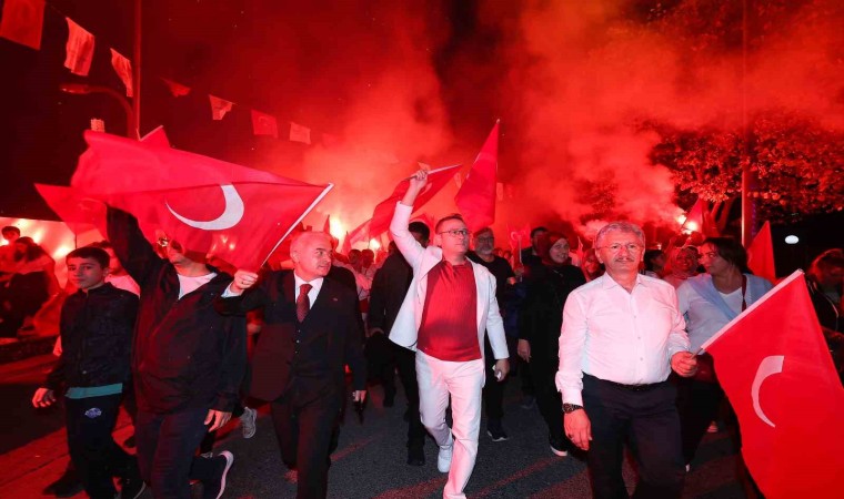 Başakşehirde Cumhuriyetin 100. yılı coşkuyla kutlandı