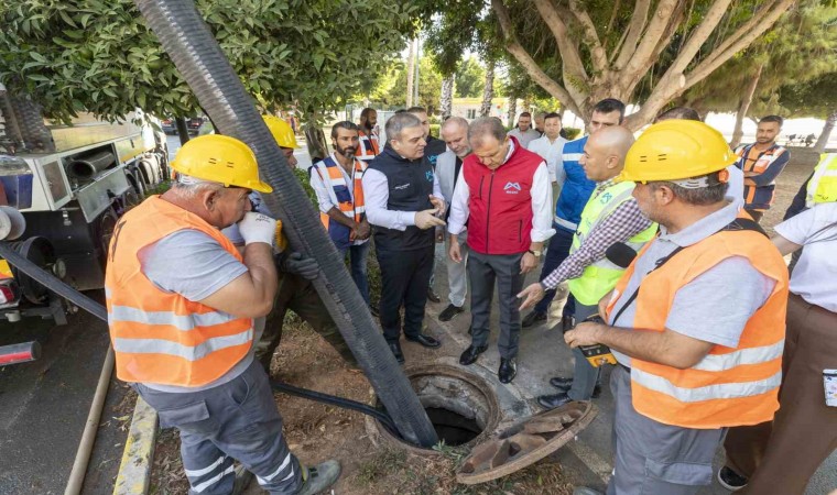 Başkan Seçer, MESKİnin altyapı çalışmalarını yerinde inceledi