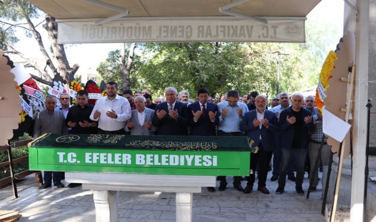 Başkan Tanerin babası son yolculuğuna uğurlandı