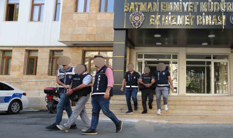 Batmandaki cinayet zanlısı 3 kişi tutuklandı