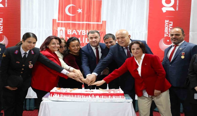 Bayburtta Cumhuriyet Bayramı resepsiyonu