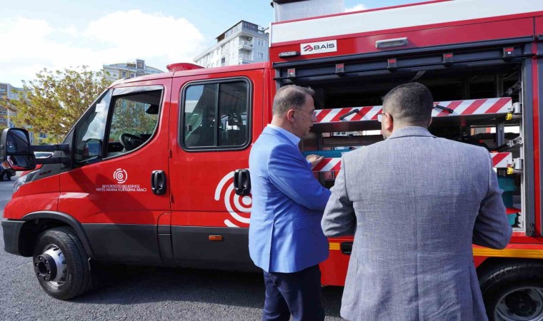 Beylikdüzü Belediyesi 3 adet afet müdahale aracını bünyesine kattı