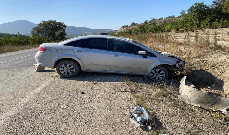 Bilecikte yaşanan trafik kazasında 1 kişi yaralandı