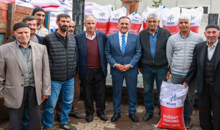 Bingölde 400 çiftçiye hibeli buğday tohumu dağıtıldı