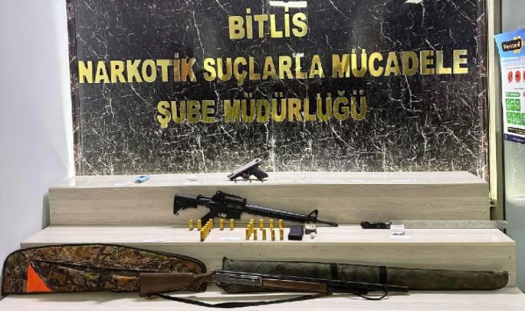 Bitlis’te uyuşturucu operasyonunda 13 tutuklama