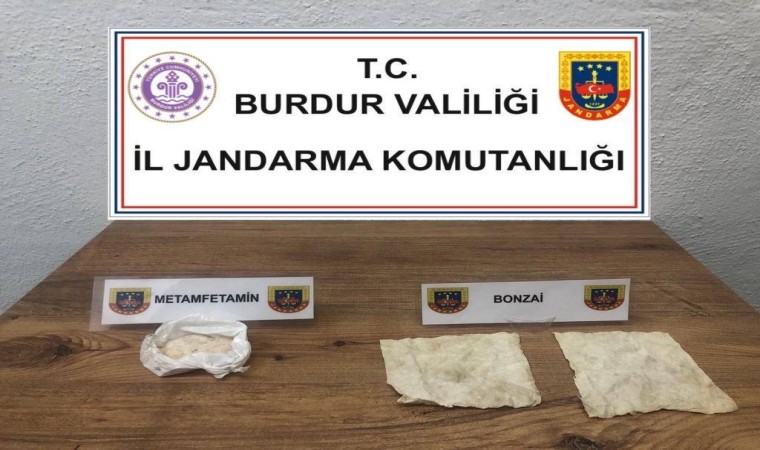 Burdurda jandarmanın uyuşturucu operasyonunda 1 şüpheli tutuklandı