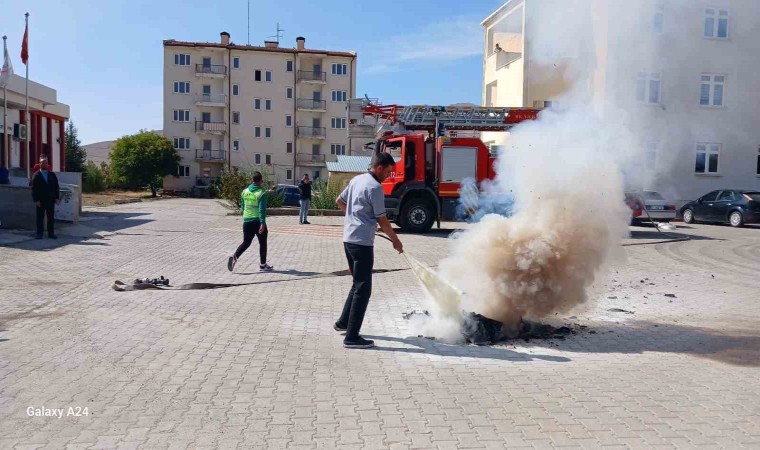 Çamardında HAP Tatbikatı yapıldı