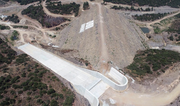 Çamönü Barajında su tutulmaya başladı