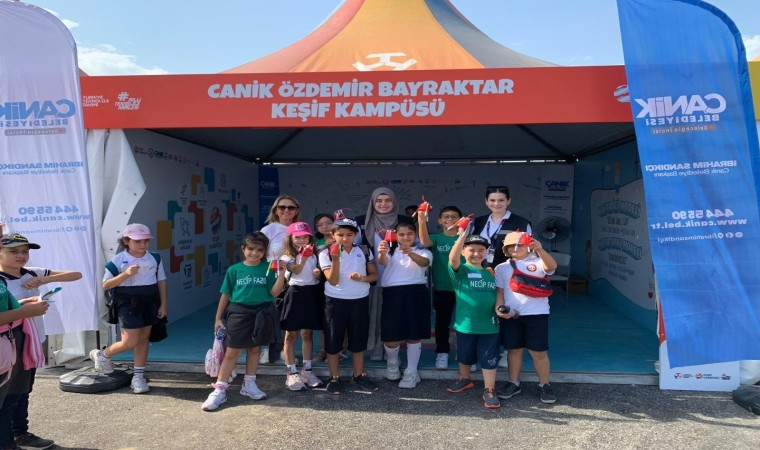 Canik Keşif Kampüsü TEKNOFEST İzmirde ilgi odağı oldu