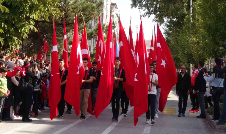 Çankırıda Cumhuriyetin 100. yılı coşkusu