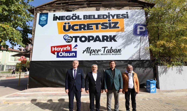 Çarşıya nefes aldıracak 150 araçlık otopark hizmete girdi