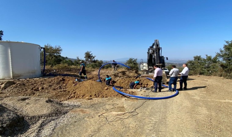 Çelikli Mahallesinin içme suyu hattı yenileniyor