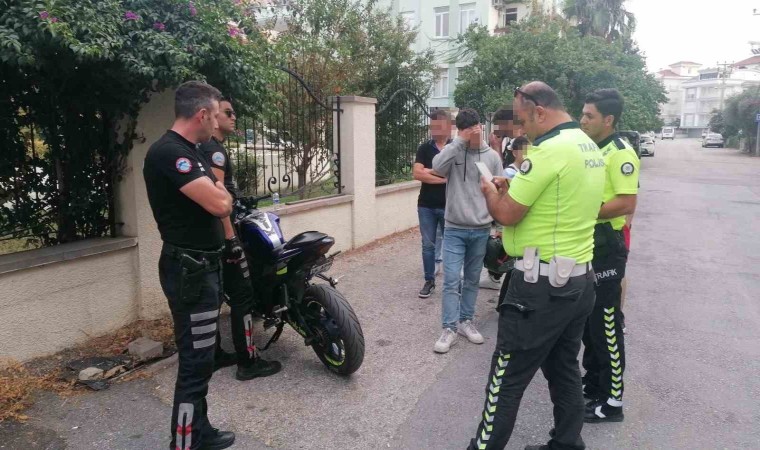 Çevreyi rahatsız eden motosiklete hem para hem trafikten men cezası