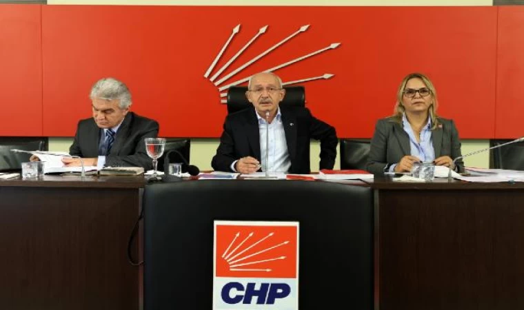 CHP’de kurultay öncesi Parti Meclisi toplantısı